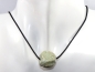 Preview: chrysoprase with cord or silver 925