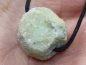 Preview: chrysoprase with cord or silver 925