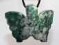 Preview: tree agate with cord or silver 925