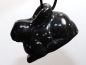 Preview: snowflake obsidian with cord or silver 925