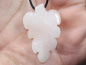 Preview: rose quartz with cord or silver 925