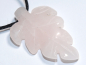 Preview: rose quartz with cord or silver 925