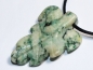 Preview: mariposite-dolomite with cord or silver 925
