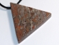 Preview: leopard rhyolite with cord or silver 925