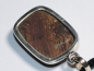 Preview: Boulder opal with cord or silver 925