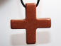 Preview: gold sandstone with cord or silver 925