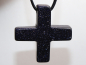 Preview: blue sandstone with cord or silver 925