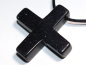 Preview: blue sandstone with cord or silver 925
