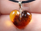 Preview: amber with cord or silver 925