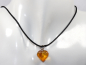Preview: amber with cord or silver 925