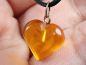 Preview: amber with cord or silver 925