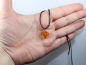 Preview: amber with cord or silver 925
