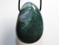 Preview: moss agate with cord or silver 925