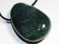Preview: moss agate with cord or silver 925