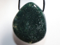 Preview: moss agate with cord or silver 925