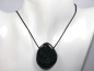Preview: moss agate with cord or silver 925