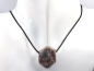 Preview: ruby with cord or silver 925
