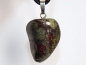 Preview: dragon blood jasper with cord or silver 925
