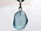Preview: aqua aura with cord or silver 925