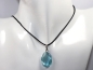 Preview: aqua aura with cord or silver 925