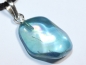 Preview: aqua aura with cord or silver 925