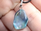 Preview: aqua aura with cord or silver 925