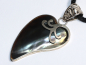 Preview: abalone shell with cord or silver 925