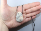 Preview: crazy lace agate with cord or silver 925