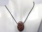 Preview: porcellanite with cord or silver 925