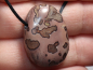 Preview: porcellanite with cord or silver 925