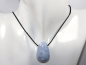 Preview: blue calcite with cord or silver 925