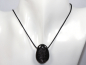 Preview: hypersthene with cord or silver 925