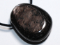 Preview: hypersthene with cord or silver 925