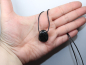 Preview: amphibolite with cord or silver 925
