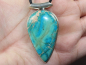 Preview: variscite with cord or silver 925