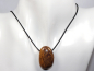 Preview: snake jasper with cord or silver 925