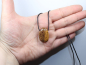 Preview: snake jasper with cord or silver 925