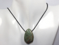 Preview: green opal with cord or silver 925