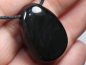 Preview: Regenbogenobsidian mit Band oder Silber 925