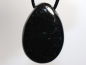 Preview: Regenbogenobsidian mit Band oder Silber 925