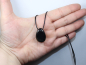 Preview: Regenbogenobsidian mit Band oder Silber 925