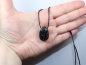 Preview: black tourmaline (Schorl) with cord or silver 925
