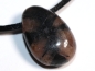 Preview: cross stone with cord or silver 925