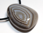 Preview: Botswana agate with cord or silver 925