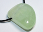Preview: green calcite with cord or silver 925