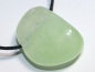 Preview: green calcite with cord or silver 925