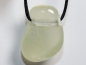 Preview: green calcite with cord or silver 925