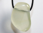 Preview: green calcite with cord or silver 925
