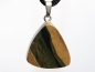 Preview: olivine with cord or silver 925