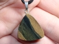 Preview: olivine with cord or silver 925